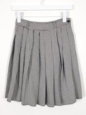 Vintage Houndstooth Skirt